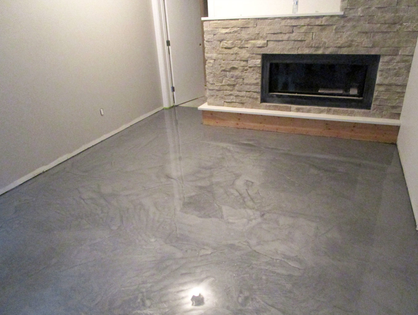 Basement Metallic Floor Coating