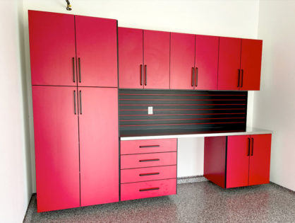 Red SMRT Cabinets