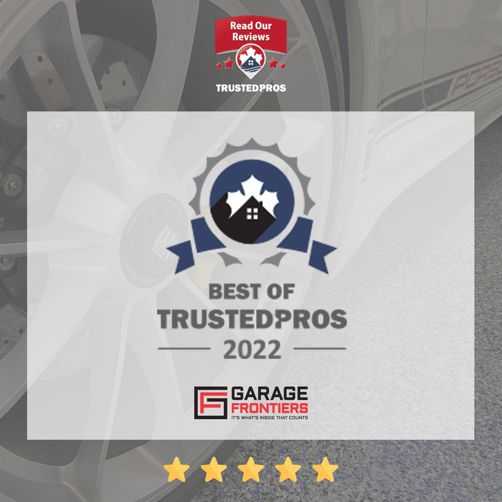 Garage Frontiers Wins Best of TrustedPros 2022 Award