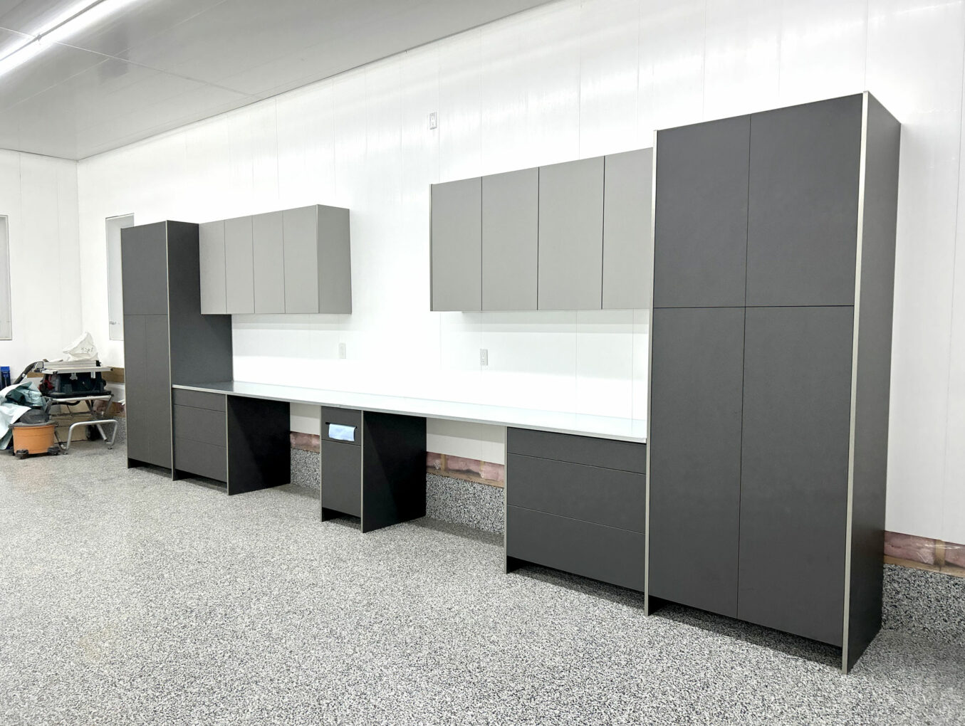 The Modern Garage Redefined: SMRT Cabinets